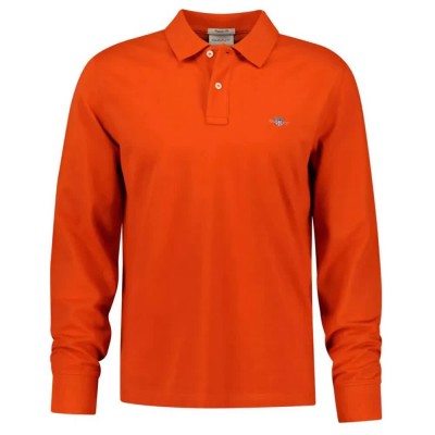 дамски,блузи,с,яка,мъжки,блузи,с,яка,gant,2230,long,sleeve,polo,orange,(deep,orange)