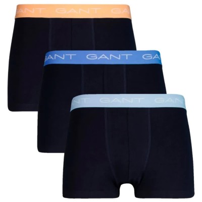 боксерки,мъжко,бельо,gant,902523003,boxers,3,units,blue,(evening,blue)