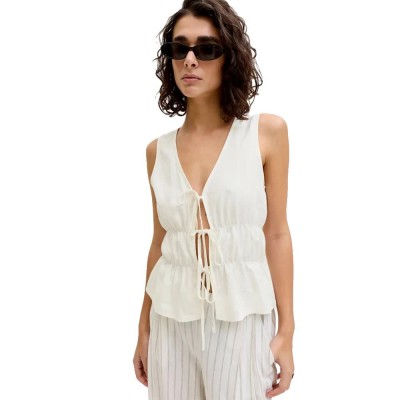 дамски,блузи,jack,&,jones,almira,linen,jjxx,sleeveless,blouse,white,(blanc,de,blanc)