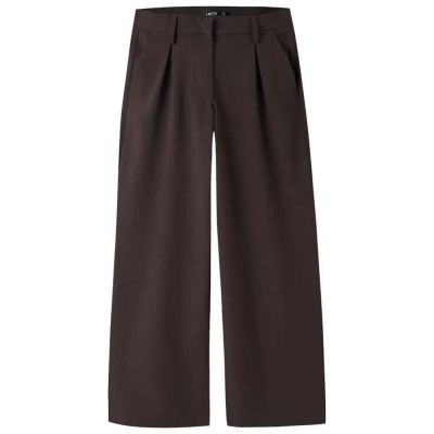 панталони,мъжки,панталони,дамски,панталони,name,it,luis,wide,leg,pants,brown,(black,coffee)