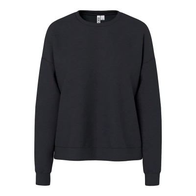 блуза,дамски,блузи,pieces,michelle,scuba,sweatshirt,black,(black)