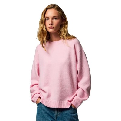 блуза,мъжки,пуловери,дамски,пуловери,pieces,sally,sweater,pink,(roseate,spoonbill,melange)