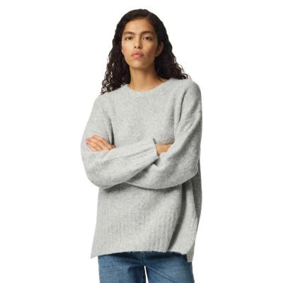 блуза,мъжки,пуловери,дамски,пуловери,pieces,tina,sweater,grey,(light,grey,melange)