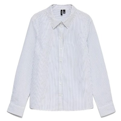 риза,с,дълъг,ръкав,дамски,ризи,мъжки,ризи,vero,moda,sophie,long,sleeve,shirt,white,(bright,white,friba,black)