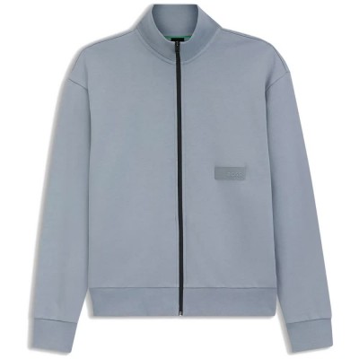 блуза,мъжки,пуловери,boss,10280170,01,full,zip,sweatshirt,blue,grey,(dark,grey)