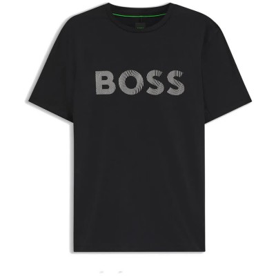 тениска,мъжки,тениски,дамски,тениски,boss,active,logo,10280182,t,shirt,black,(black)