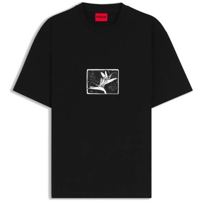тениска,мъжки,тениски,дамски,тениски,hugo,darise,10268404,short,sleeve,t,shirt,black,(black,002)