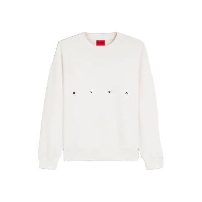 блуза,мъжки,пуловери,hugo,darislong,10280407,sweatshirt,white,(natural)
