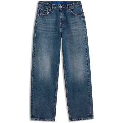 дънки,мъжки,панталони,дамски,панталони,hugo,leni,s,10281282,jeans,blue,(medium,blue)