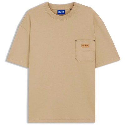 тениска,мъжки,тениски,дамски,тениски,hugo,nevado,10280098,short,sleeve,t,shirt,beige,(medium,beige)