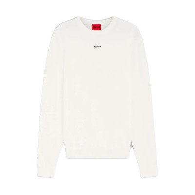 блуза,мъжки,пуловери,дамски,пуловери,hugo,san,cassius,10276167,sweater,white,(natural)