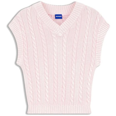 блуза,мъжки,пуловери,дамски,пуловери,hugo,shena,10280272,sweater,pink,(light,pastel,pink)