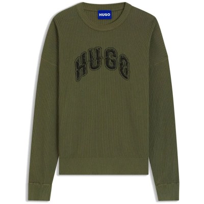 блуза,мъжки,пуловери,дамски,пуловери,hugo,showdy,10280204,sweater,green,(open,green)