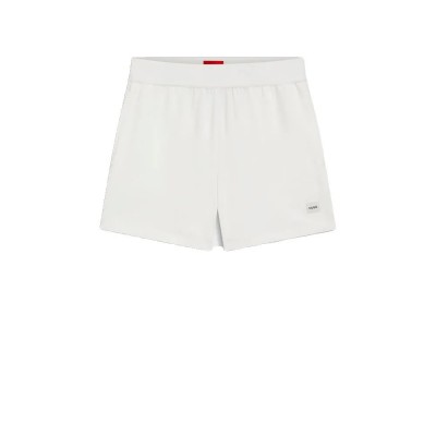 къси,панталони,мъжки,панталони,дамски,панталони,hugo,signature,10249155,sweat,shorts,white,(open,white)