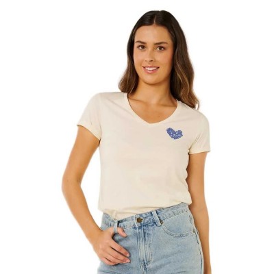 тениска,мъжки,тениски,дамски,тениски,rip,curl,rc,heart,short,sleeve,v,neck,t,shirt,beige,(lily)