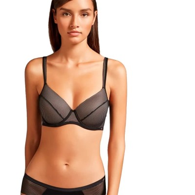 дамско,бельо,дамски,бикини,и,танкини,gisela,back,reducing,capacity,infinity,band™,bra,black,(black)