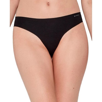 дамско,бельо,дамски,бикини,и,танкини,gisela,brazilian,eco,cotton,fabric,panties,black,(black)