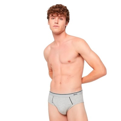 мъжко,бельо,gisela,cotton,fabric,slips,grey,(heather,grey)