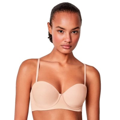 дамско,бельо,дамски,бикини,и,танкини,gisela,detachable,multi,position,bra,beige,(nude)