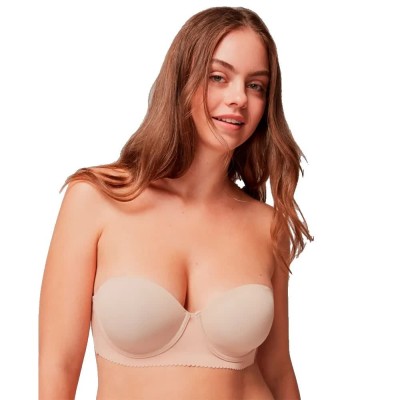 дамско,бельо,дамски,бикини,и,танкини,gisela,detachable,underwire,foam,bra,beige,(nude)