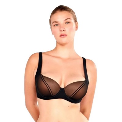 дамско,бельо,дамски,бикини,и,танкини,gisela,full,coverage,bra,black,(black)