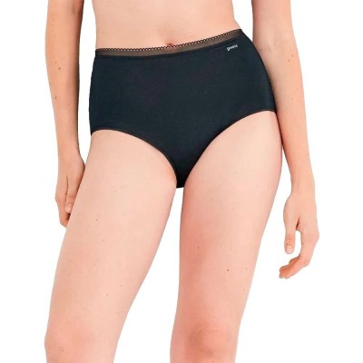 дамско,бельо,дамски,бикини,и,танкини,gisela,high,waist,ultra,flat,modal,lenzing,panties,black,(black)