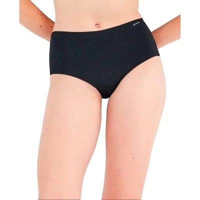 дамско,бельо,дамски,бикини,и,танкини,gisela,high,waisted,laser,cut,panties,black,(black)