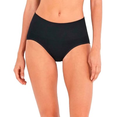 дамско,бельо,дамски,бикини,и,танкини,gisela,high,waisted,seamless,panties,black,(black)
