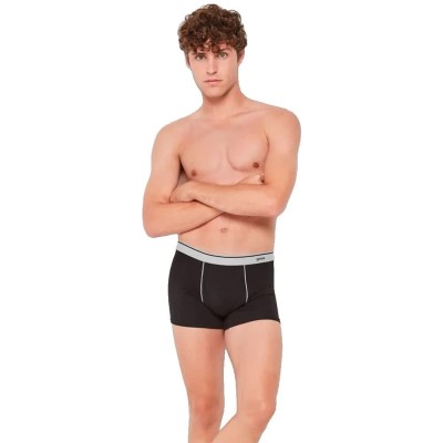 боксерки,мъжко,бельо,gisela,hypoallergenic,boxers,black,(black)