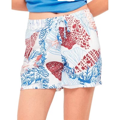 къси,панталони,мъжки,панталони,дамски,панталони,gisela,printed,sea,bottom,inspiration,shorts,white,(printed)
