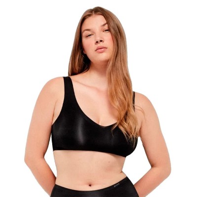 дамско,бельо,дамски,бикини,и,танкини,gisela,removable,foam,second,skin,effect,bra,black,(black)