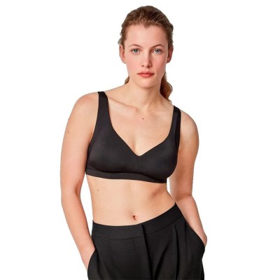 дамско,бельо,дамски,бикини,и,танкини,gisela,wireless,full,cup,bra,black,(black)
