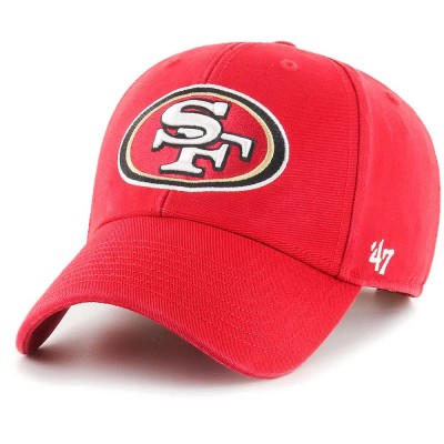 шапка,всички,шапки,47,nfl,san,francisco,49ers,mvp,legend,cap,red,(red)