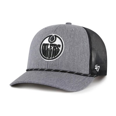 шапка,всички,шапки,47,nhl,edmonton,oilers,carbon,rope,trucker,cap,grey,(dark,grey)