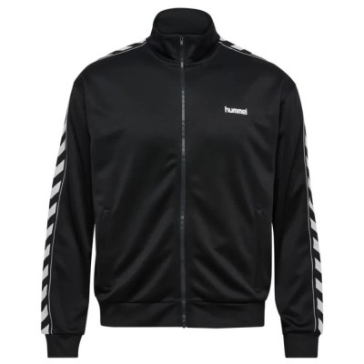 яке,мъжки,анцузи,дамски,анцузи,hummel,club,chevron,tracksuit,jacket,black,(black)
