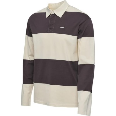 дамски,блузи,с,яка,мъжки,блузи,с,яка,hummel,d,long,sleeve,polo,beige,(silver,pink)