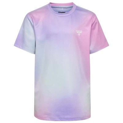 тениска,мъжки,тениски,дамски,тениски,hummel,gradient,gym,short,sleeve,t,shirt,multicolor,(samba)