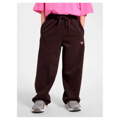 анцуг,детски,анцузи,hummel,jump,boxy,tracksuit,pants,brown,(black,iris)