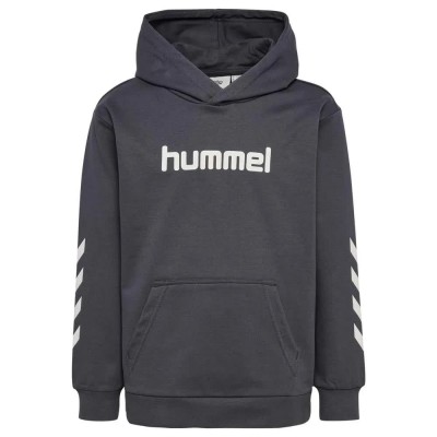 суичър,детски,блузи,hummel,logo,hoodie,grey,(bijou,blue)