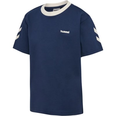 тениска,мъжки,тениски,дамски,тениски,hummel,loose,chevron,short,sleeve,t,shirt,blue,(dress,blue)