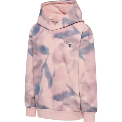 суичър,детски,блузи,hummel,loose,aop,bee,hoodie,pink,(pale,lilac)