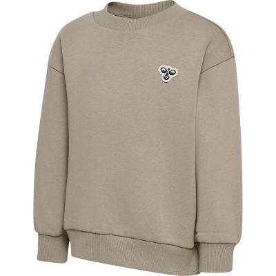 блуза,детски,блузи,hummel,mini,loose,crewneck,bee,sweatshirt,beige,(ombre,blue)