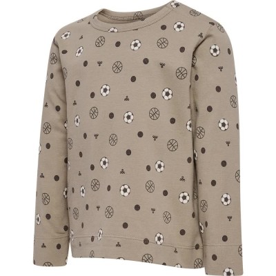 тениска,мъжки,тениски,дамски,тениски,hummel,mini,aop,long,sleeve,t,shirt,beige,(ombre,blue)