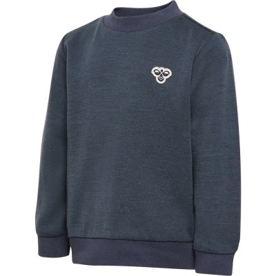 блуза,детски,блузи,hummel,mini,wool,bee,sweatshirt,blue,(ombre,blue)