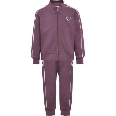 анцуг,детски,анцузи,hummel,mini,co,regular,tracksuit,purple,(black,plum)
