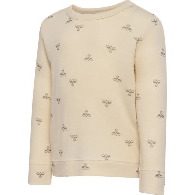тениска,мъжки,тениски,дамски,тениски,hummel,mini,wool,long,sleeve,t,shirt,beige,(whitecap,gray)