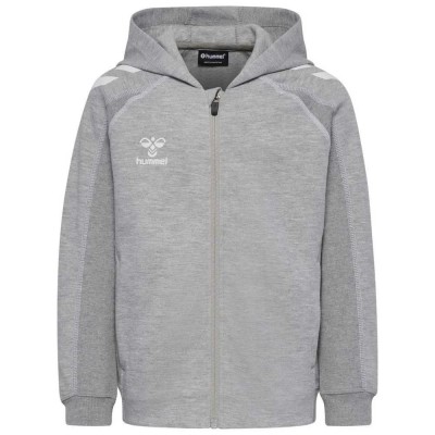 блуза,детски,блузи,hummel,move,2.0,full,zip,sweatshirt,grey,(grey,melange)