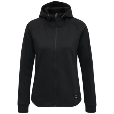 блуза,дамски,блузи,hummel,move,2.0,full,zip,sweatshirt,black,(black)