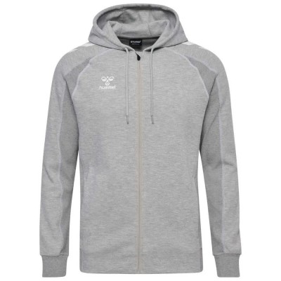 блуза,мъжки,пуловери,hummel,move,2.0,full,zip,sweatshirt,grey,(grey,melange)