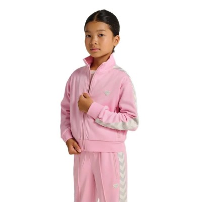 яке,детски,анцузи,hummel,regular,poly,tape,tracksuit,jacket,pink,(cabbage,patch)